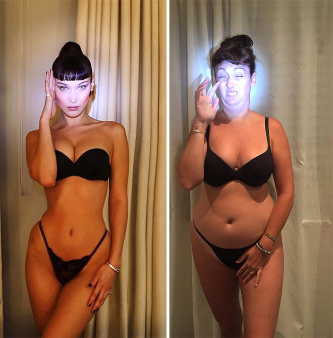 ÜNLÜLERİ TAKLİT EDEN INSTAGRAM FENOMENİ GÜLMEKTEN KIRIP GEÇİRİYOR - 8
