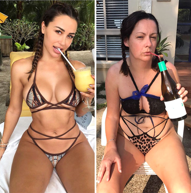 ÜNLÜLERİ TAKLİT EDEN INSTAGRAM FENOMENİ GÜLMEKTEN KIRIP GEÇİRİYOR - 30