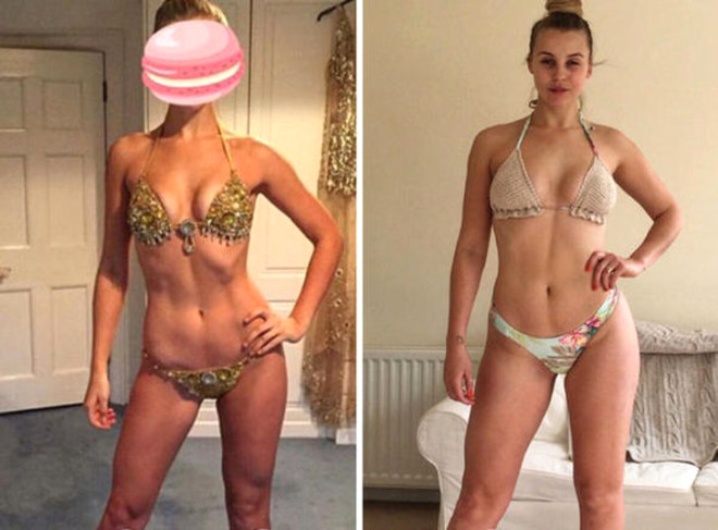 Ünlü fitness bloggeri, Instagram pozlarının gerçek yüzünü böyle gösterdi - 12