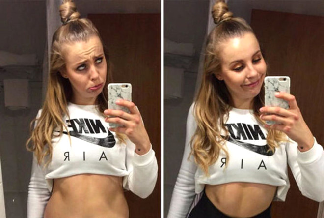 Ünlü fitness bloggeri, Instagram pozlarının gerçek yüzünü böyle gösterdi - 22