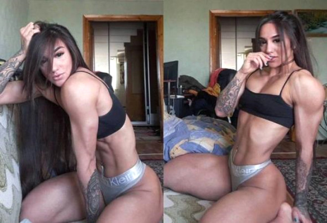 Azeri fitness modeli kasları ve bakışlarıyla Instagram'ı sallıyor - 10