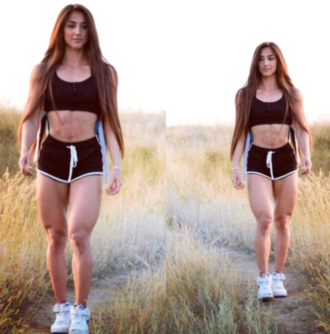 Azeri fitness modeli kasları ve bakışlarıyla Instagram'ı sallıyor - 16