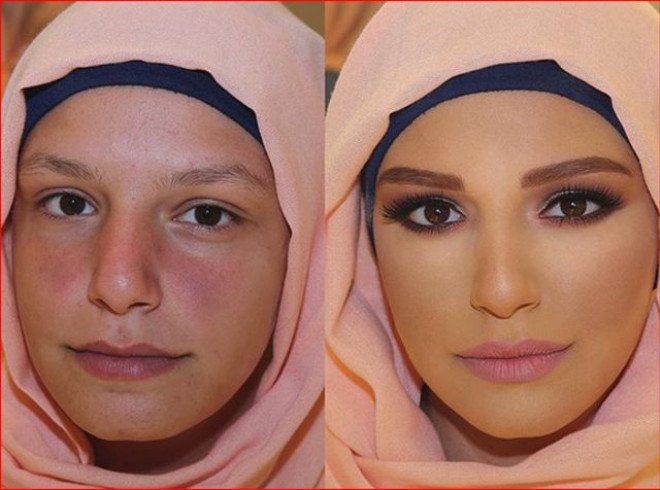 Kadınların makyajdan önceki ve sonraki halleri ağzınızı açık bırakacak... - 14
