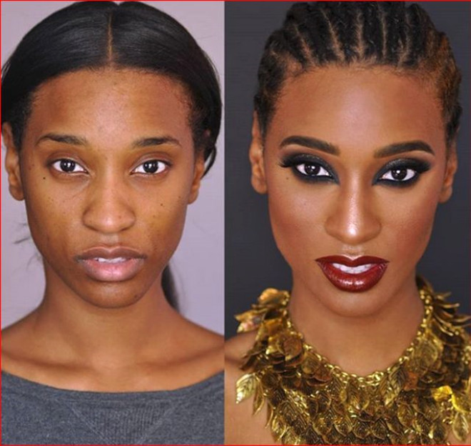 Kadınların makyajdan önceki ve sonraki halleri ağzınızı açık bırakacak... - 9
