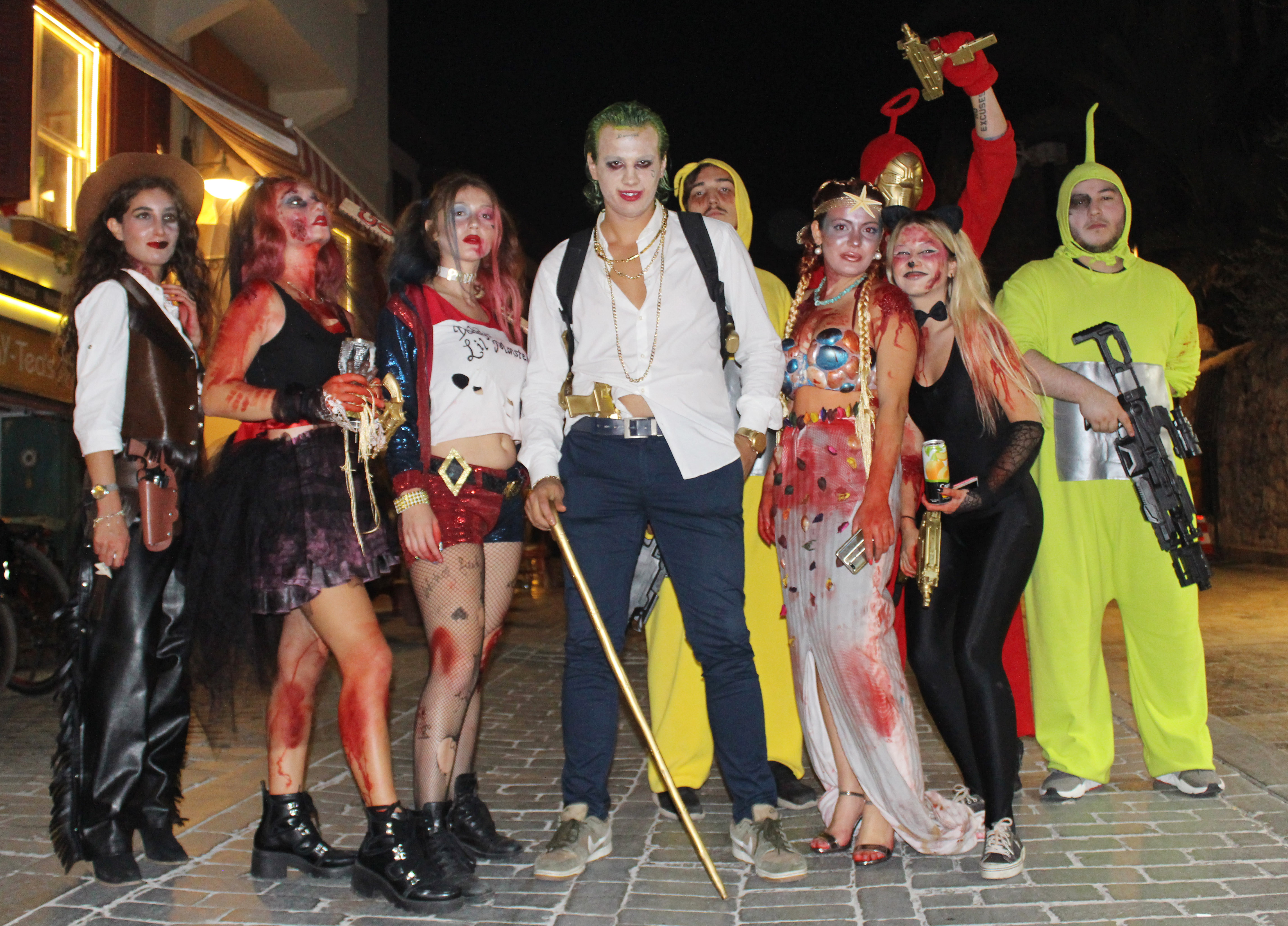 Antalya'da 'cadılar bayramı' kutlaması - 1