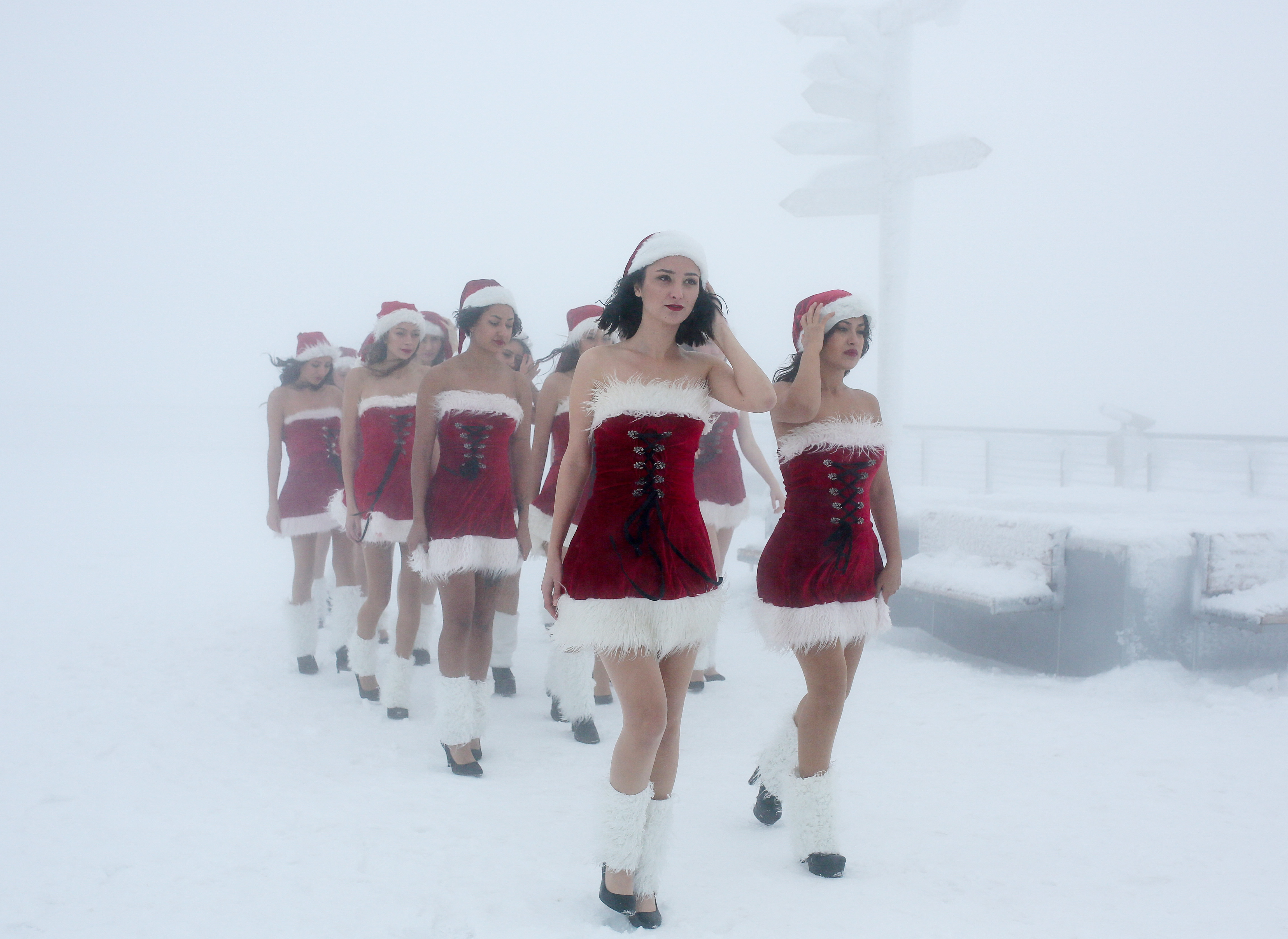 Zirvede 'Noel Anne' çekimi - 8