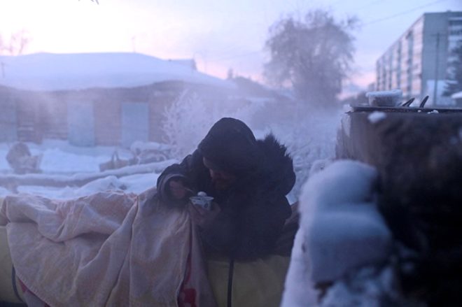 -30 derece soğuğa rağmen sokakta yaşıyorlar! - 9