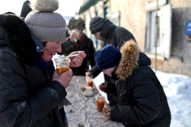 -30 derece soğuğa rağmen sokakta yaşıyorlar! - 13