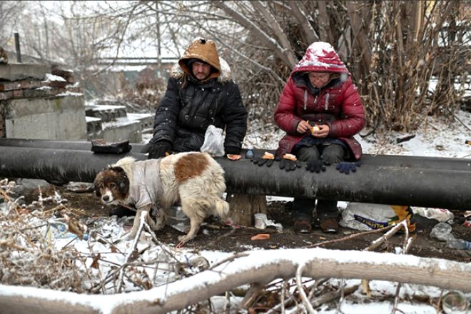 -30 derece soğuğa rağmen sokakta yaşıyorlar! - 5
