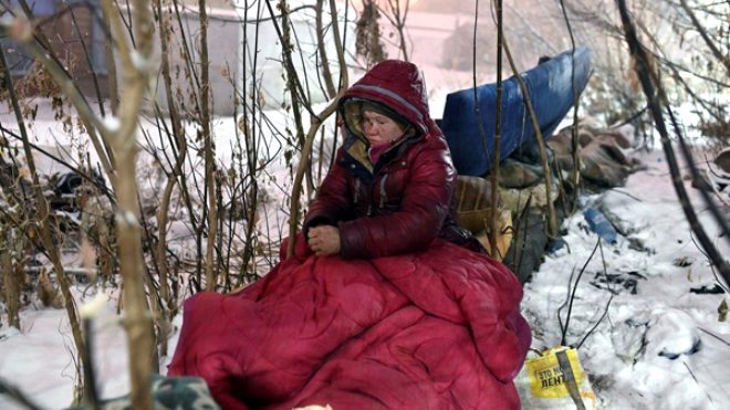-30 derece soğuğa rağmen sokakta yaşıyorlar! - 7