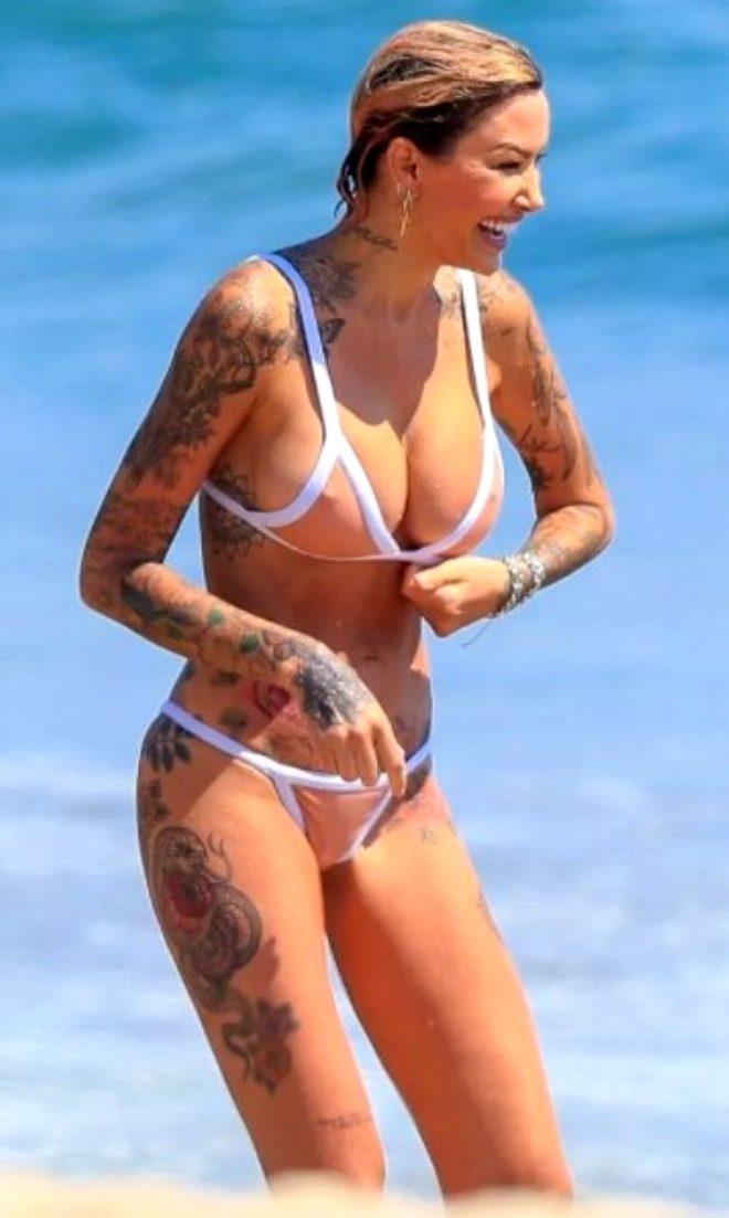 Tina Louise, denizden çıktığına çıkacağına pişman oldu! Öyle bir frikik verdi ki - 3