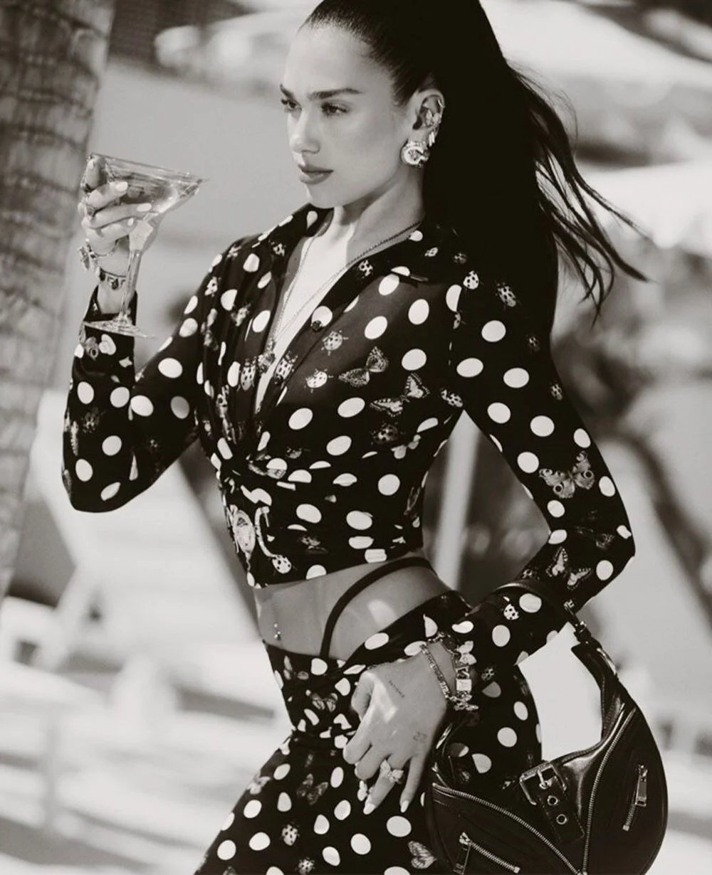 Dua Lipa ile Donatella Versace'den ortak tasarım - 4