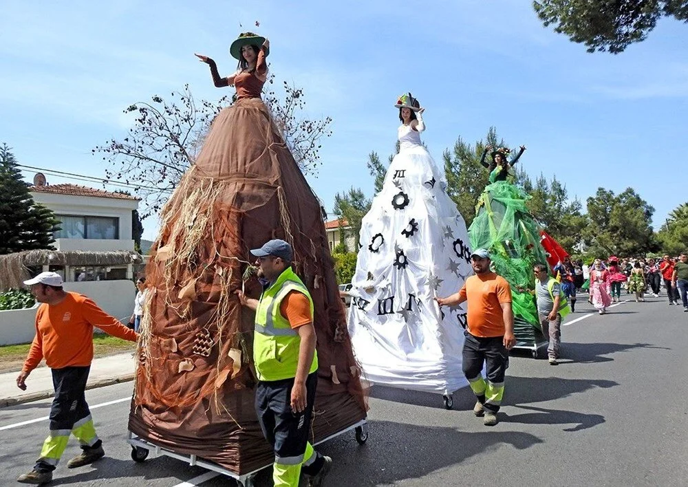 Alaçatı Ot Festivali'nden renkli görüntüler - 1