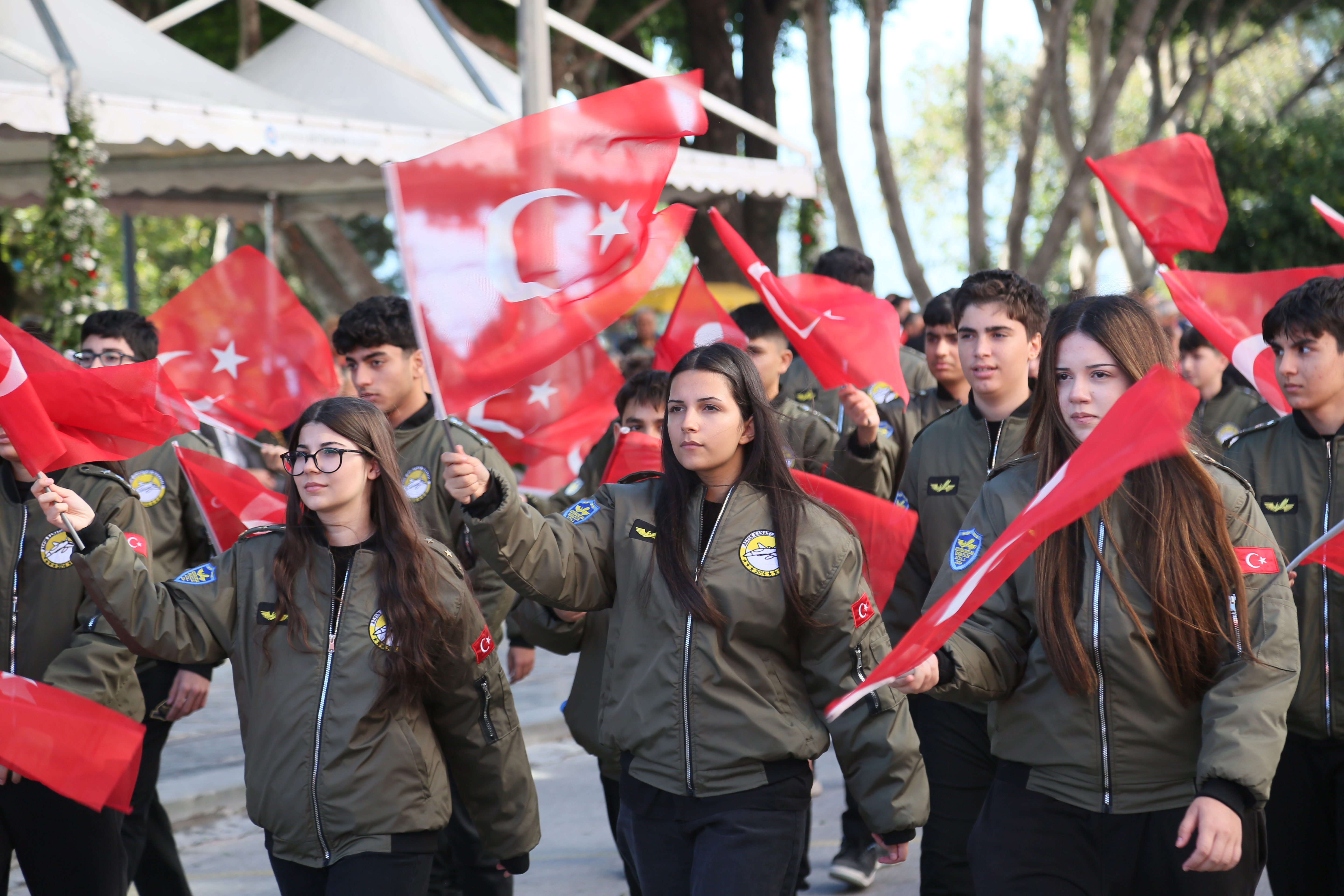 Cumhuriyetin 102.yılında Antalya'da coşkulu kutlama - 10