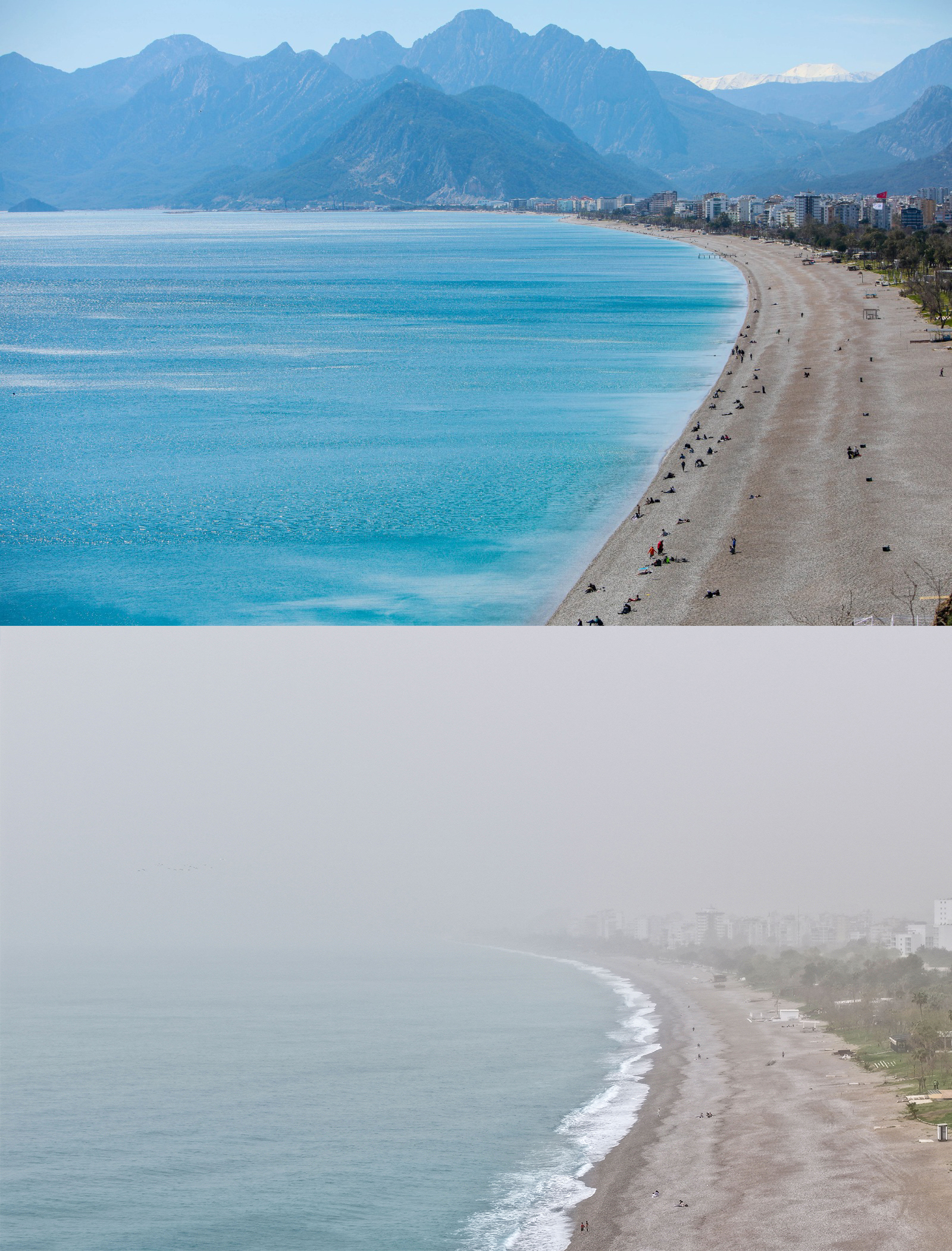 Çöl tozu Antalya'yı esir aldı - 2