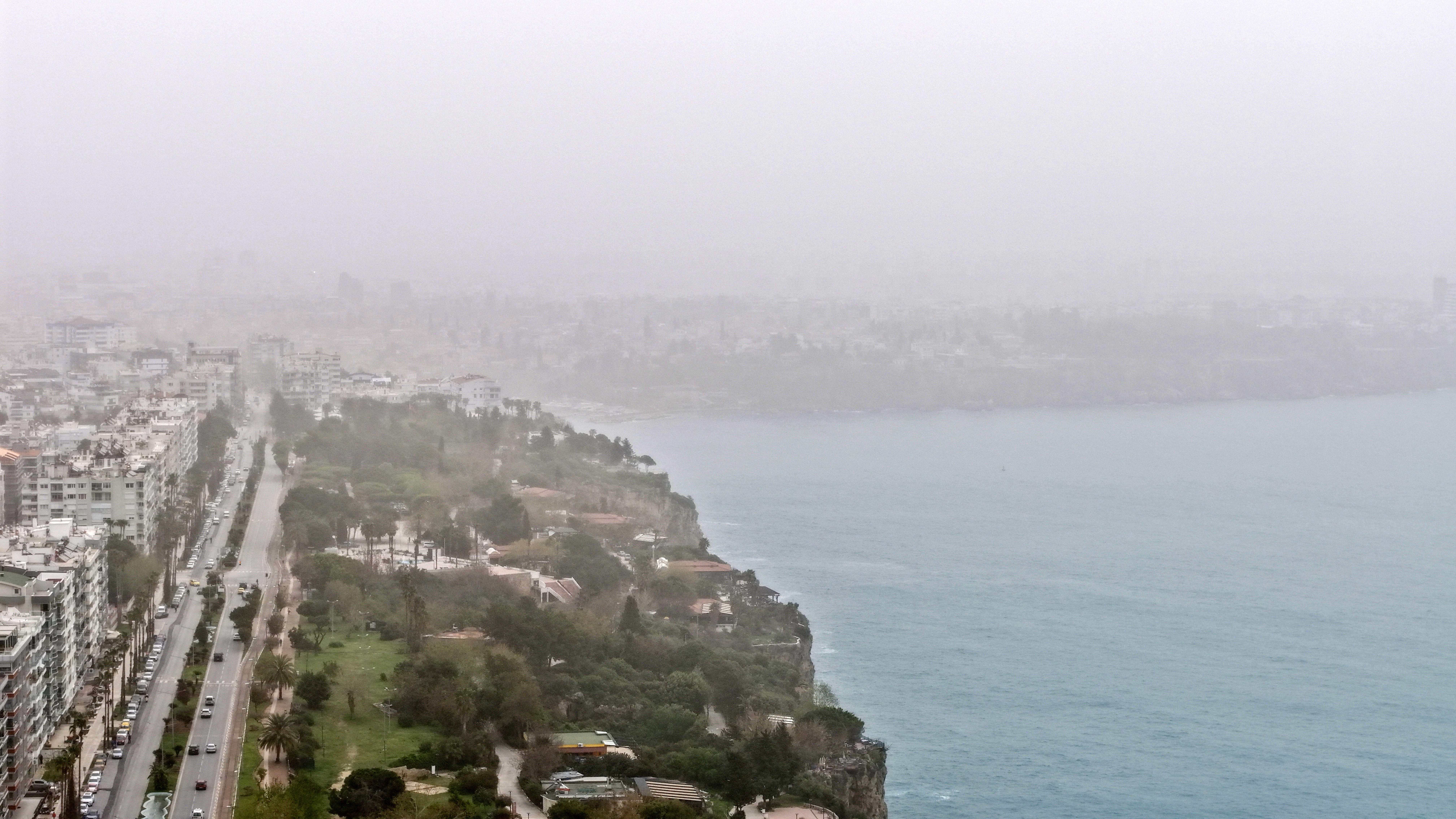 Çöl tozu Antalya'yı esir aldı - 3