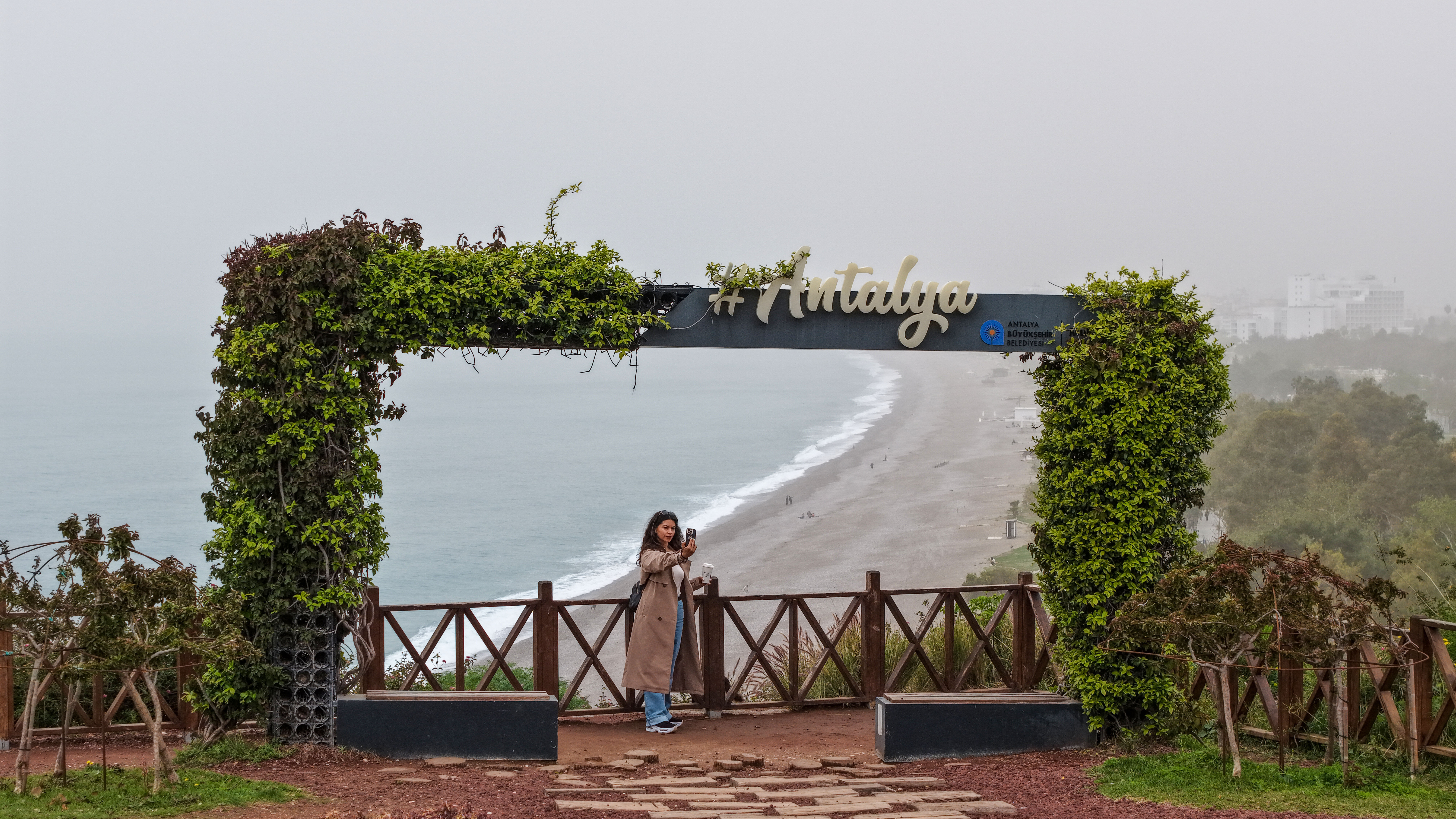 Çöl tozu Antalya'yı esir aldı - 8