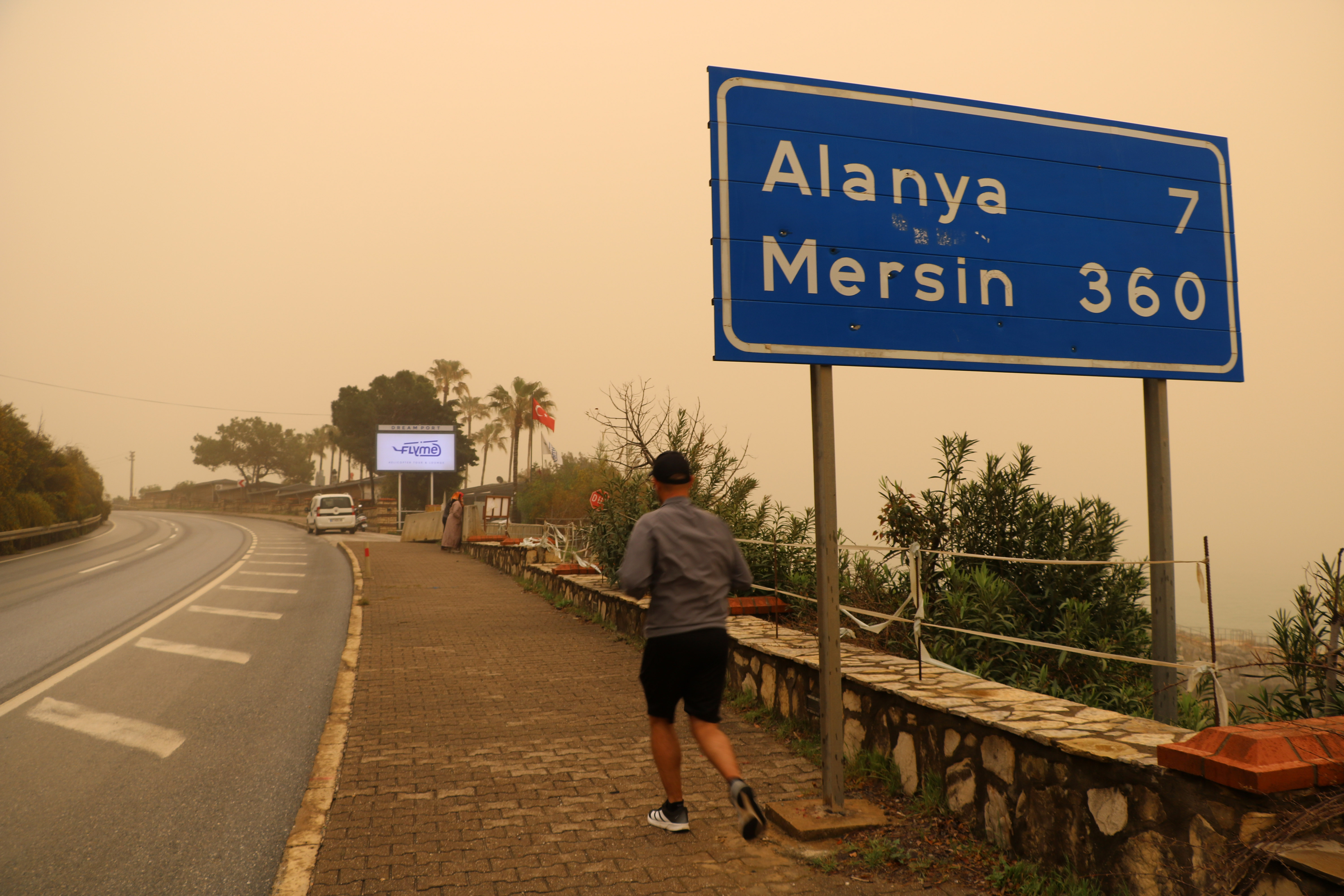 Çöl tozu Antalya'yı esir aldı - 16