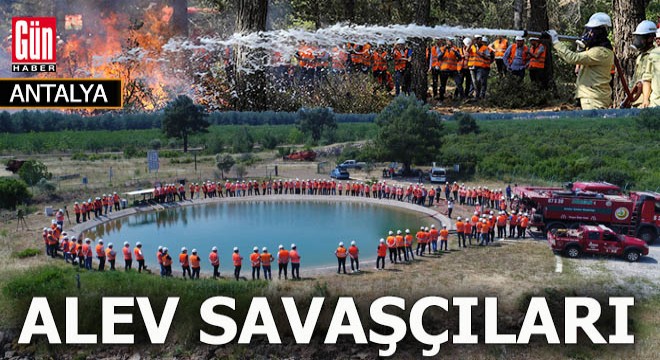 'Ateş savaşçıları' yangın sezonuna hazırlanıyor