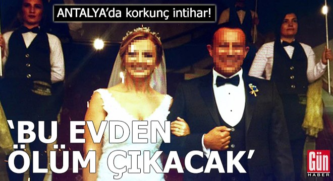 'Bu evden ölüm çıkacak' deyip göğsüne ateş etti