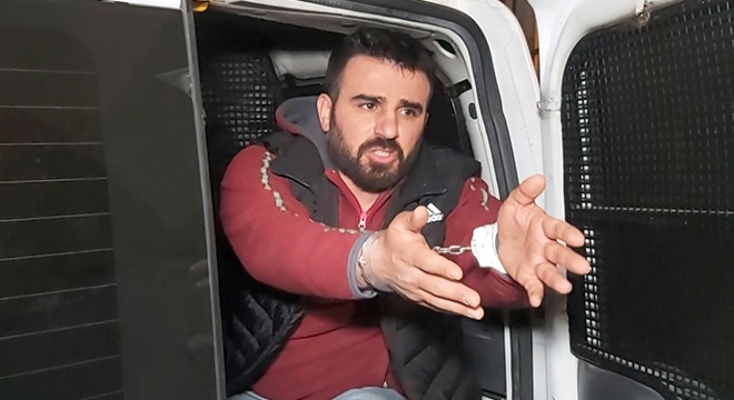 'Dur' ihtarına uymadı, patlak lastikle 2 kilometre kaçtı