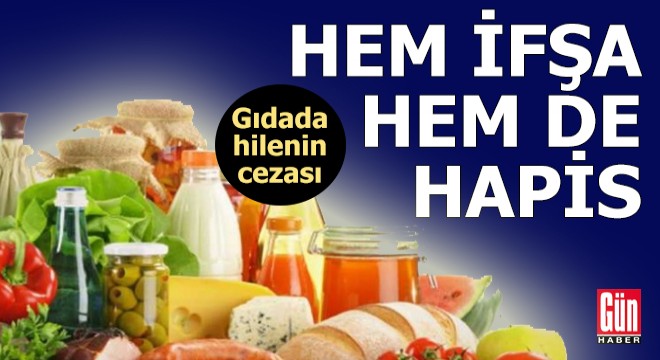 'Gıdada taklit ve tağşişe artık hapis cezası da istenecek'