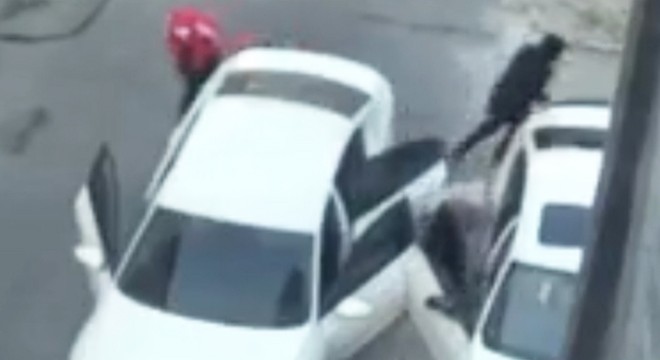 'Hayalet ekran' hırsızlığı kamerada