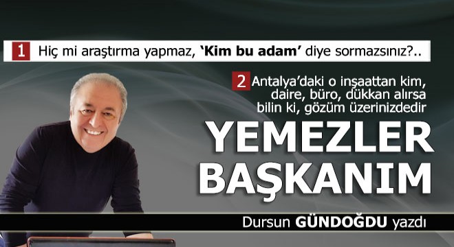 'Kim bu adam' diye sormadınız mı?..