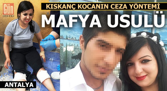 'Kıskançlık' tartışmasında eşi Seycan'ı bacaklarından vurdu