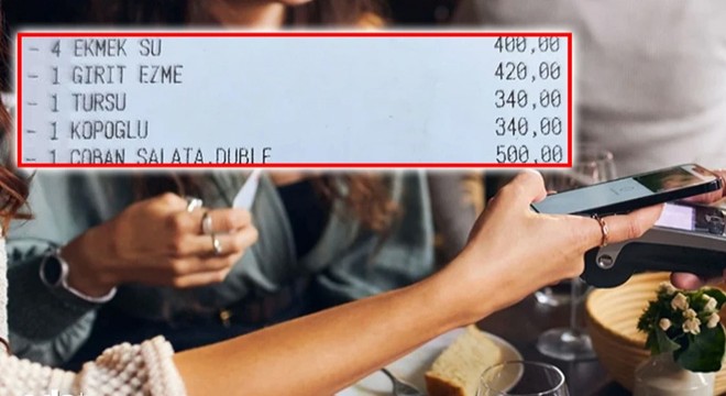 'Kuver' bitti 'ekmek-su' başladı