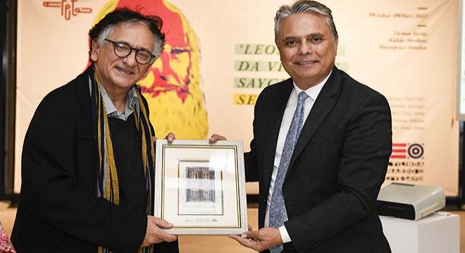 'Leonardo da Vinci'ye Saygı' sergisi Antalya'da açıldı