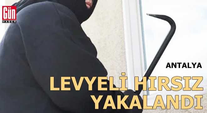 'Levyeli hırsız' yakalandı