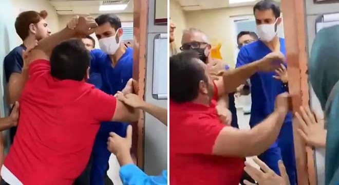 'Maske' uyarısında bulunan doktora saldırdı