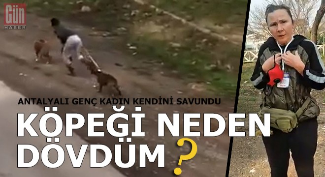 'O iki köpeği neden dövdüm?'
