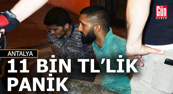 'Panik yaptım' deyip kaçtılar, 11 bin TL ceza yediler