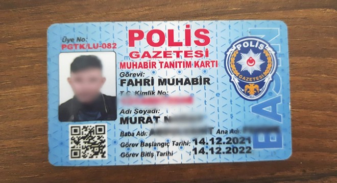 'Polis gazetesi' muhabiriyim dedi, 28 suç kaydı çıktı