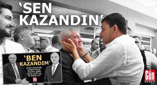 'Sen kazandın'