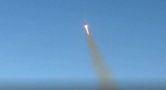 'Siper' füzesinin test atışı başarıyla yapıldı