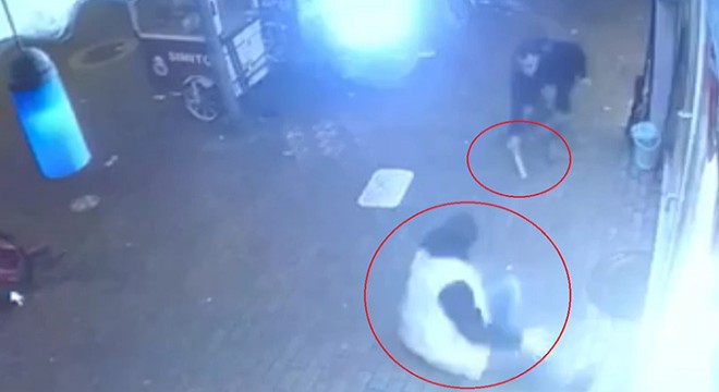 'Tezgah yeri' kavgasında çivili sopa ile darbedildi