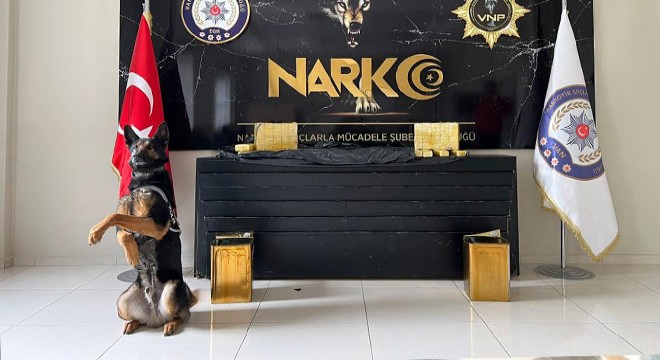'Thor' ile aramada TIR'da gizlenen 30 kilo eroin bulundu