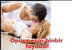 Öpüşmenin binbir faydası