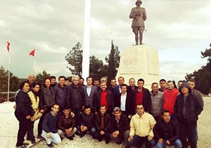 Kaşlı esnafa Çanakkale gezisi