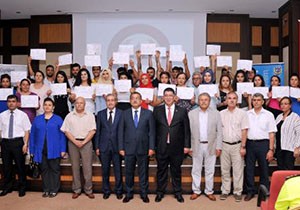 'Çiçekleri Soldurmayalım' 117 mezun verdi