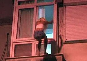 Ölüme böyle atladı