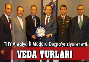 Altıparmaktan Durna'ya veda ziyareti