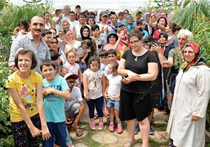 Özel çocuklar Kelebek Park'ta