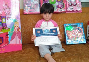 Şırnak'taki komandolardan Özge'ye hediye