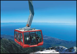 Teleferikte Cumhuriyet jesti 