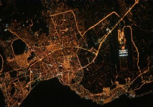 Lara ve Konyaaltı'nda yoğun ışık kirliliği