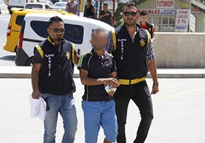 Arkadaşını gasp eden şüpheli tutuklandı